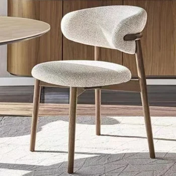 Atsipalaiduoti Dizaino Moderni Valgomojo Kėdės Šiaurės Vieno Prabangaus Biuro Odininkas Valgomojo Kėdės, Mediena, Virtuvės Salonas Sillas Namų Baldai