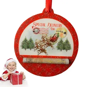 Kalėdų Eglučių Papuošalai Akrilo Kūrybinės 2D Pinigų Klipas Kalėdų Ornamentu Juokingas Kalėdų Dekoro Medžio Pakabukas šventinę Dovaną