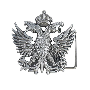 1pc Derliaus Metalo Dvigubai Vadovauja Erelis Diržo Sagtis rusijos Karūnos Emblema ant Diržo Sagtis, Vyrų Džinsai Tėvynės Dekoro Priedų