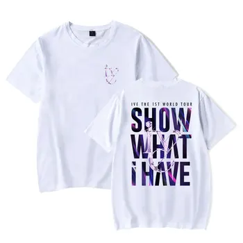 AŠ World Tour T-shirts Parodyti, Ką aš Turiu Merch KPOP Unisex Mados Juokinga Atsitiktinis Trumpas Rankovės