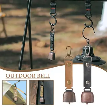 Metalo Bell Pakabukas Lauko Apdailos Bell Stovyklauti Kasdien Keychain Pėsčiųjų Pet Bell Pakabukas Laisvalaikio H4Q5