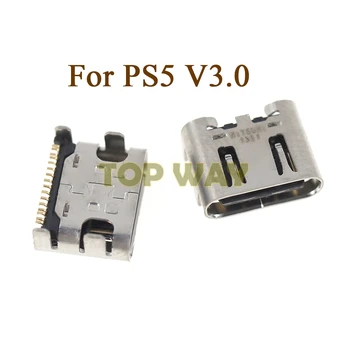 3PCS Originalus Sony Playstation PS5 010 020 030 Valdiklio Tipas C USB Įkrovimo Lizdas Uosto V1 V2 V3