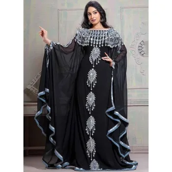 Naujas Maroko Dubajus Kaftans Farasha Abaja Suknelė Labai Išgalvotas Ilga Suknelė Mados Tendencija