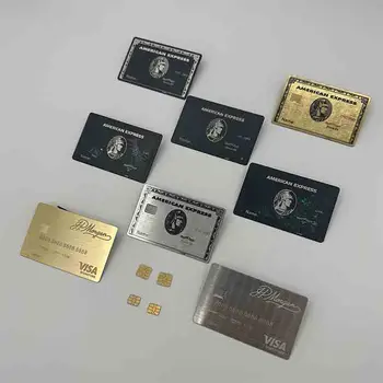 4428 Užsakymą lazeriu supjaustyti advanced užsakymą magnetine juostele Valstybių banko black metalo kredito kortelės
