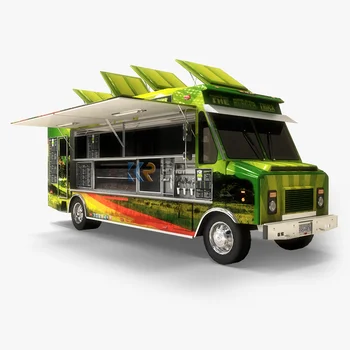 Kavos Maisto Sunkvežimis Hot Dog Vežimėliai, Mobili Maisto Sunkvežimiai pardavimas Gatvės Elektros Užkandžių Prekybos Įranga Van