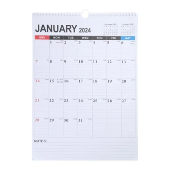 Sieninis Kalendorius Patvarus 2023 2024 Mėnesio Kabo Kalendorius Biuro ir Namų Naudojimo Patvarus ir Praktiškas Planuotojai