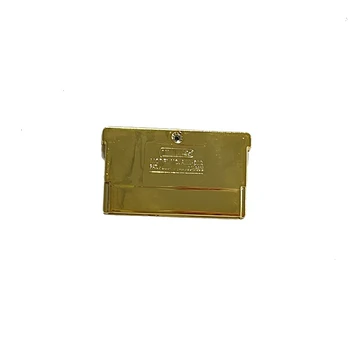 Aukštos kokybės Aukso chromu padengtas Plastiko lukštais, GBA, Skirta GameBoy Advance kortelės kasetės korpuso dangtelio pakeitimo dalis
