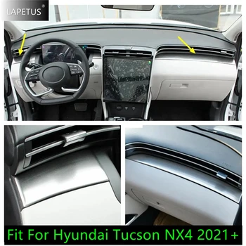 Automobilių Interjero Aksesuarų pagrindinio Valdymo Skydelio Rėmas Juostos Apdailos Dangtelio Apdaila Už Hyundai Tucson NX4 2021 m. - 2023