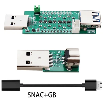 USB 3.0 SNAC Adapteris+GB Ponas Žaidimų Valdiklis Conveter Priedų, Dalių Rinkinys Už De10nano Ponas FPGA Ponas IO Valdyba