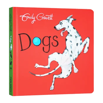 Šunys Emily Gravett, knygos Vaikams, vyresniems 3 4 5 6, anglų paveikslėlį knyga, 9781509841233