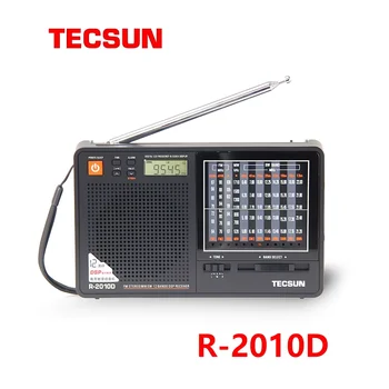 Tecsun R-2010D Radijo Full-band Skaitmeninis Demoduliavimo DSP Stereo Puslaidininkių Nešiojamas Radijas Automatiškai Išsijungia