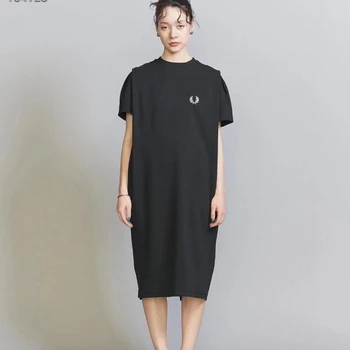 Vasaros Trumpas Rankovėmis Kviečių Siuvinėjimo Prarasti Atsitiktinis Universalus Ilga Suknelė Moterų Apvalios Kaklo Marškinėliai Sijonas