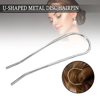 Metalo Plaukų Šakutės Elegantiškas, Paprastas, U Formos Plaukų Pin Įrašą Nuotaka Plaukų Optikos Reikmenys, Aukso Spalvos Metalo Plaukų Segtukai Moterų Plaukų