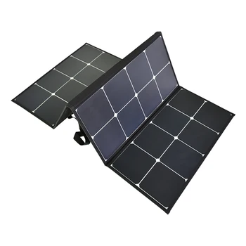 Geriausias nešiojamas saulės skydelis 100w 200w 300w, sulankstomas saulės kolektorių krepšys