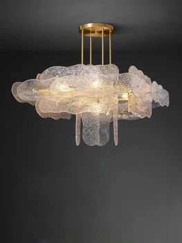 BREFILI Madinga Stiklo Meno Kolekcija Pritemdomi LED Aukso Sieniniai šviestuvai.Pakabukas Šviesos Pakabos Šviestuvas Lampen Už Kambarį