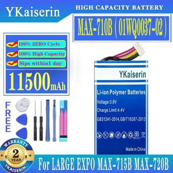 YKaiserin Baterija MAX-710B (01WQ0037-02) 11500mAh DIDELIŲ EXFO MAX-715B MAX-720B MAX-730B 710B MAX-720C MAX-730C OTDR