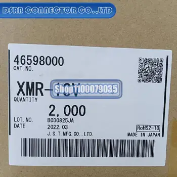 500pcs/daug naujų ir originalių XMR-10V 10P 2,5 MM 